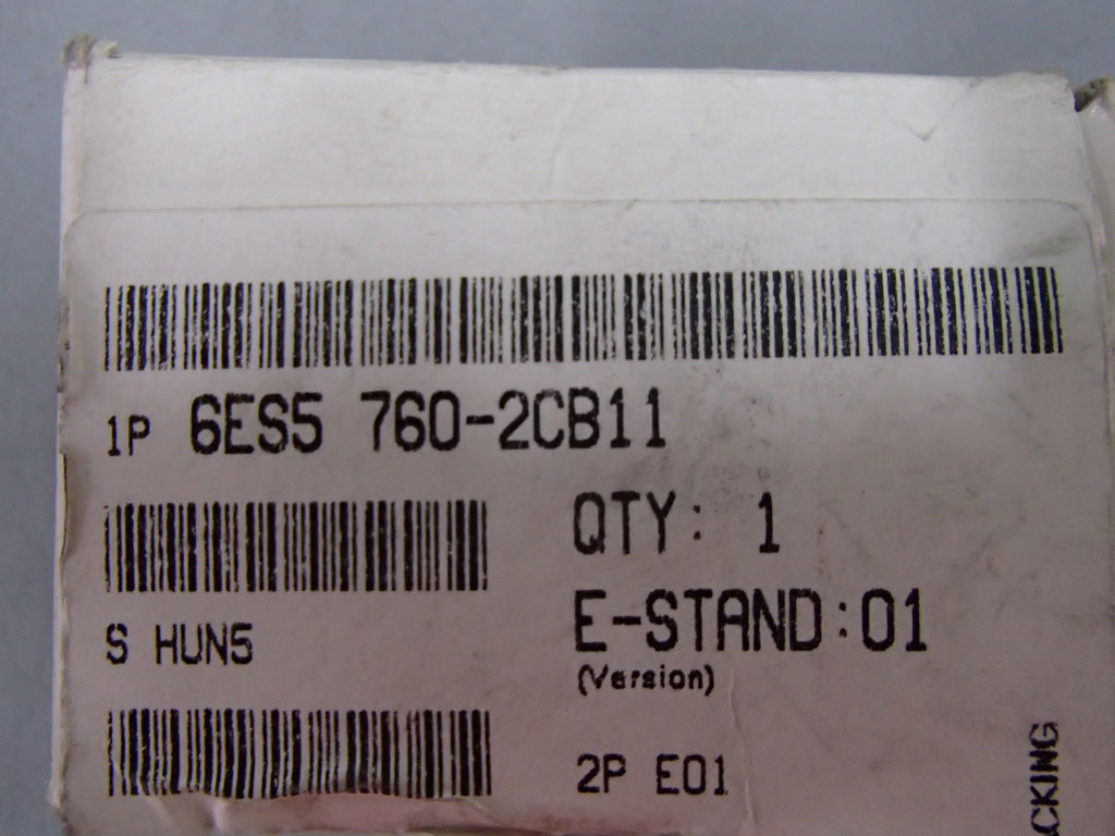 SIEMENS 6ES5760-2CB11