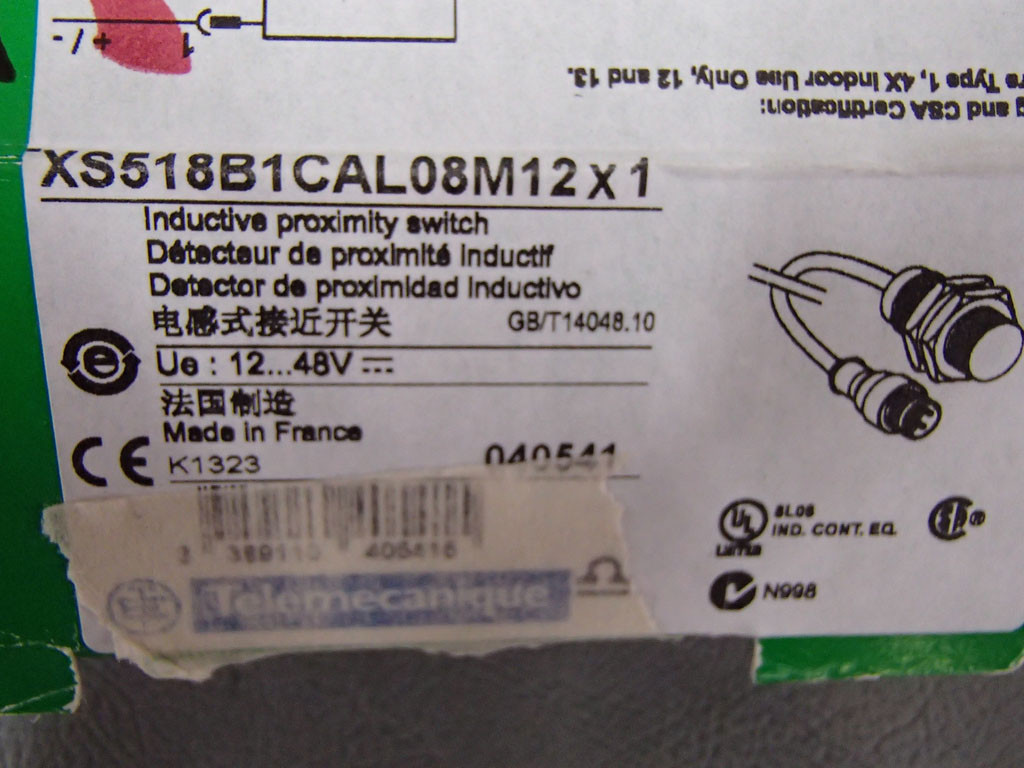 TÉLÉMÉCANIQUE  XS518B1CAL08M12