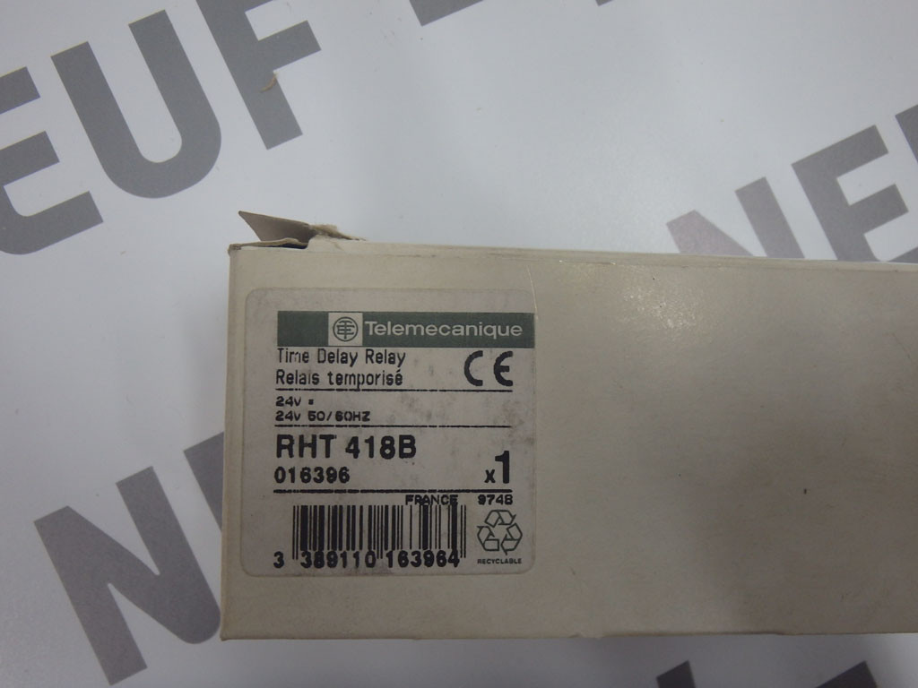 TÉLÉMÉCANIQUE  RHT418B