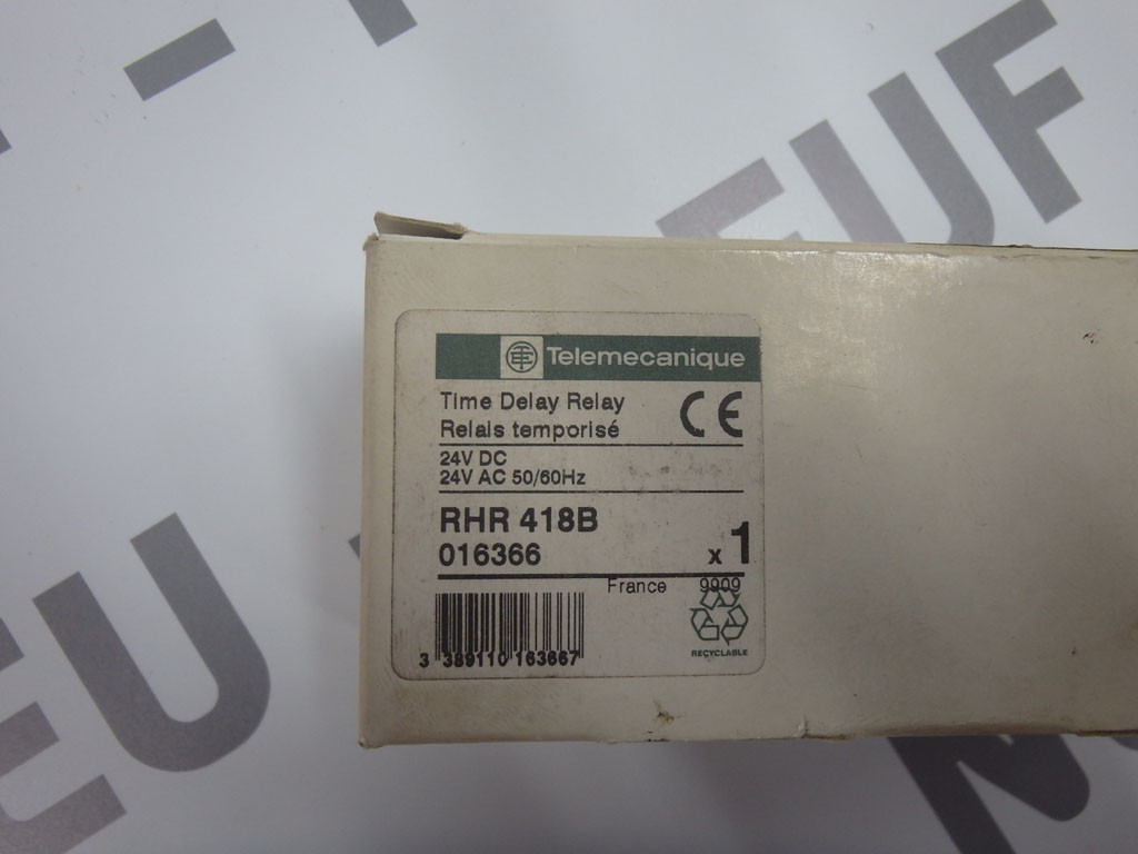 TÉLÉMÉCANIQUE  RHR418B