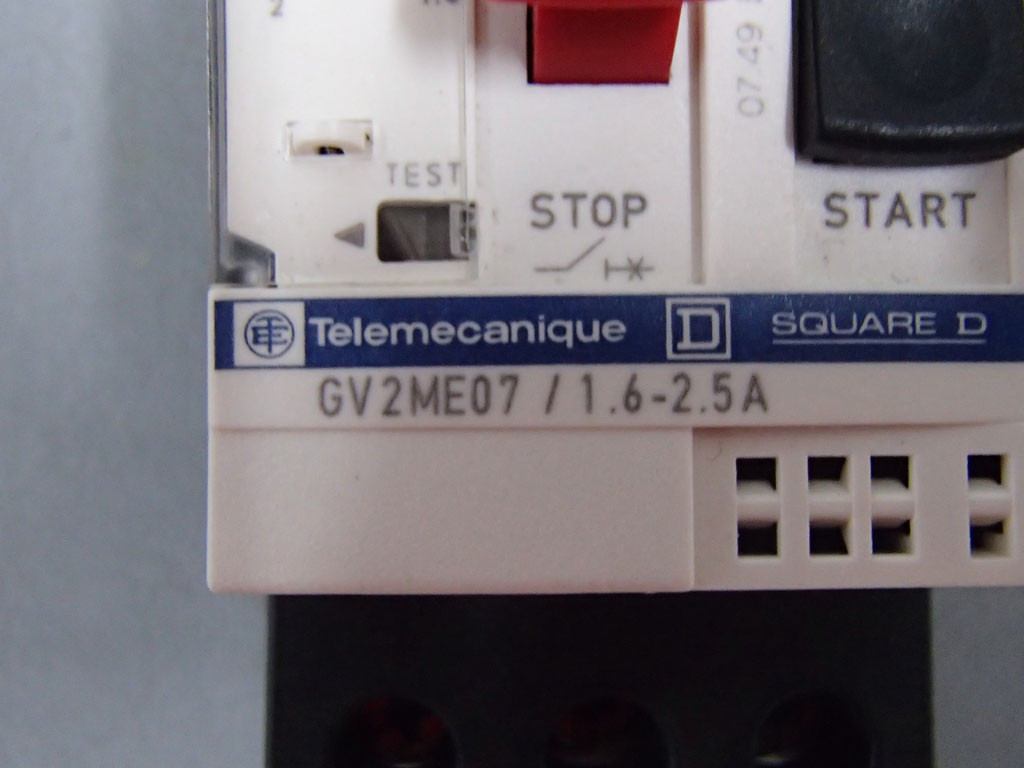 TÉLÉMÉCANIQUE  GV2ME07/1.6-2.5A