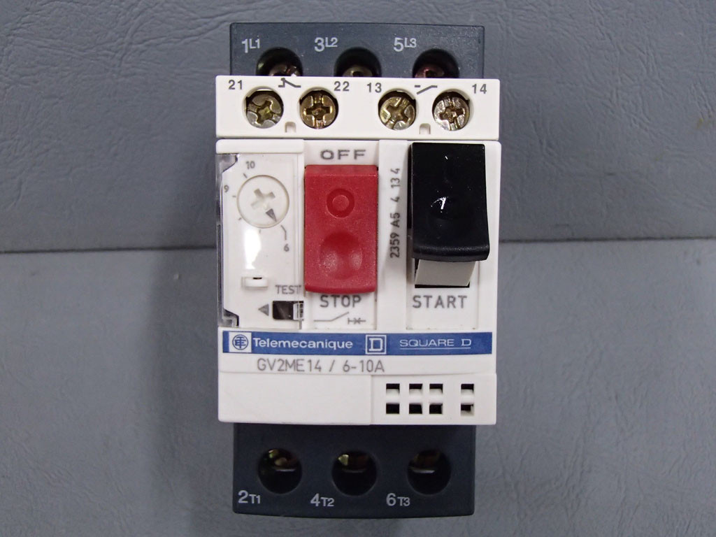 TÉLÉMÉCANIQUE  GV2ME14/6-10A