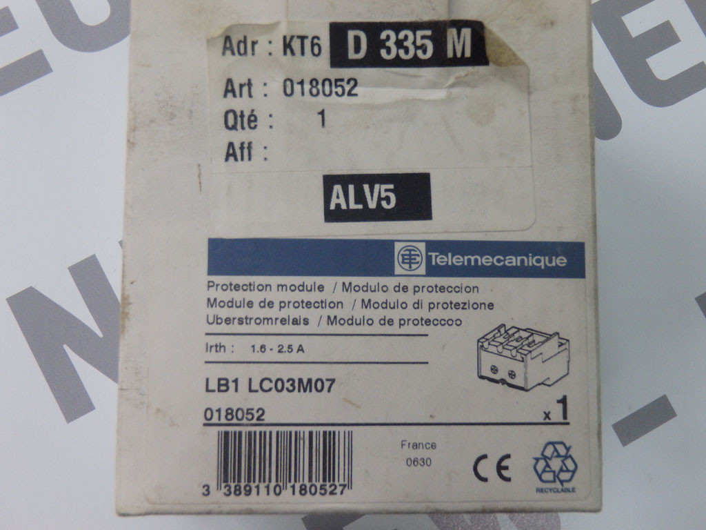 TÉLÉMÉCANIQUE  LB1LC03M07