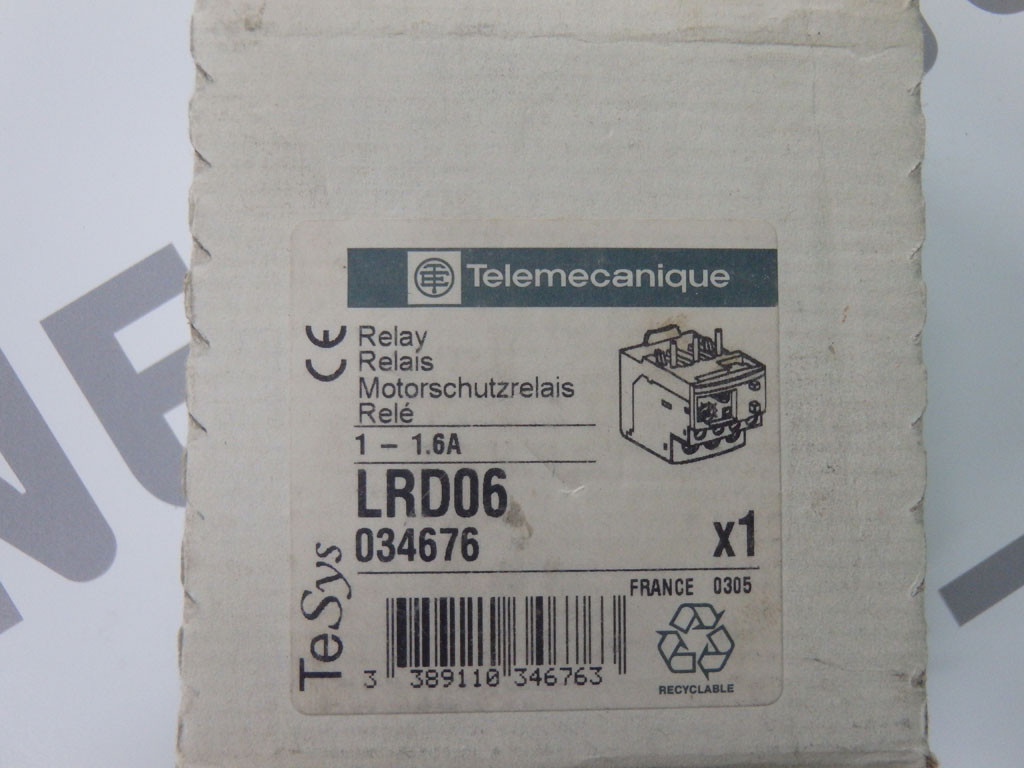 TÉLÉMÉCANIQUE  LRD06