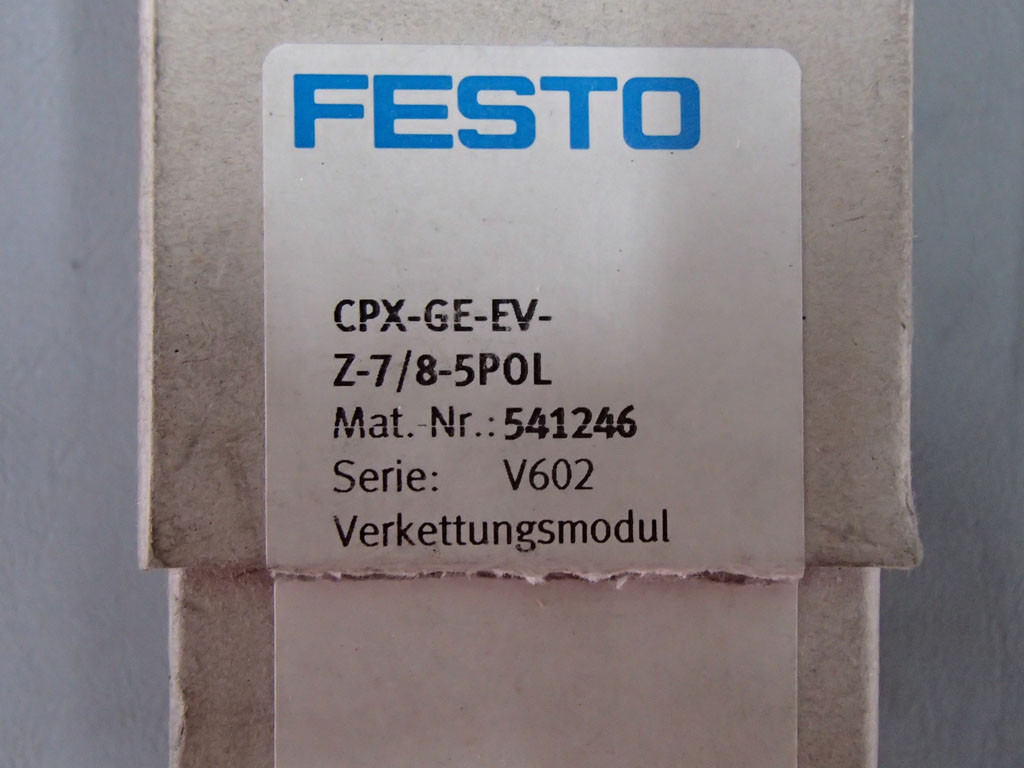 FESTO CPXGEEVZ-7/8-5POL
