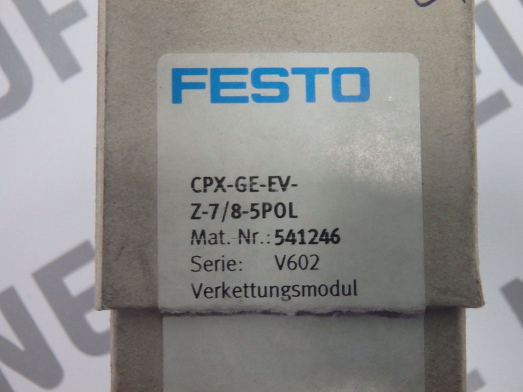 FESTO CPXGEEVZ-7/8-5POL