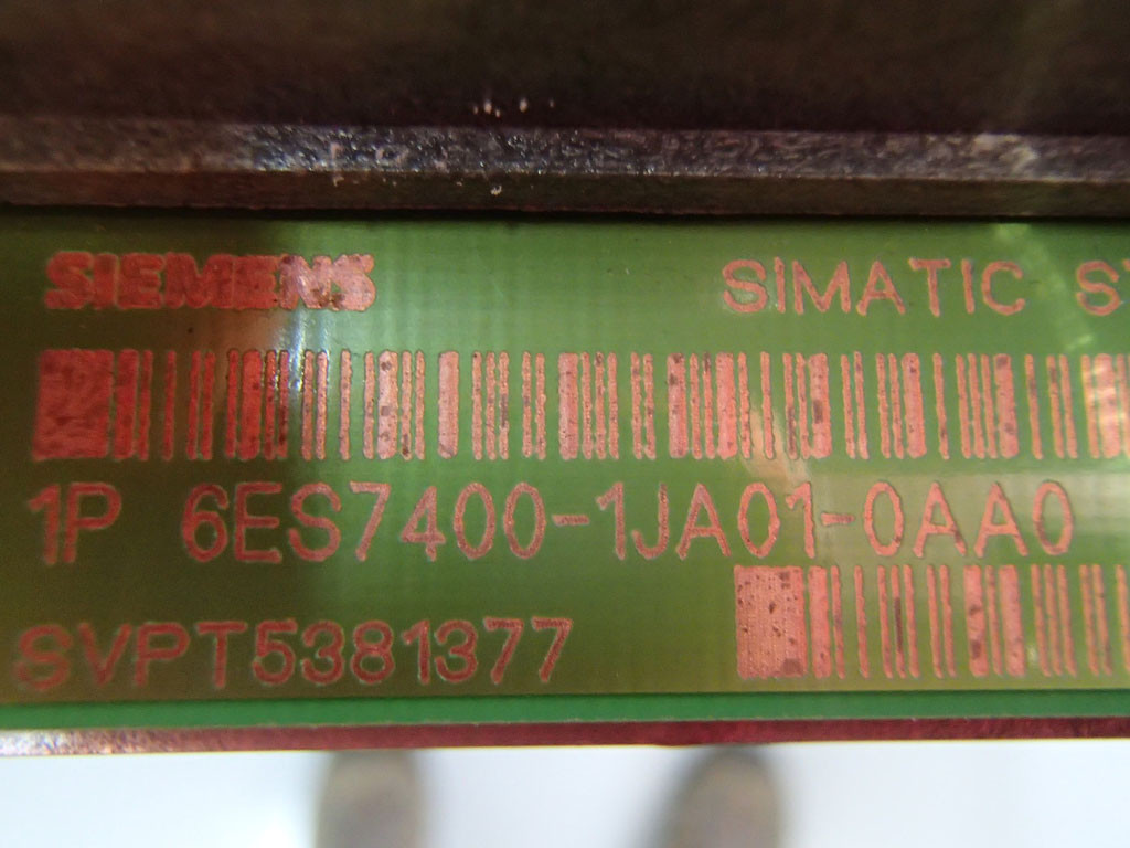 SIEMENS 6ES7400-1JA01-0AA0