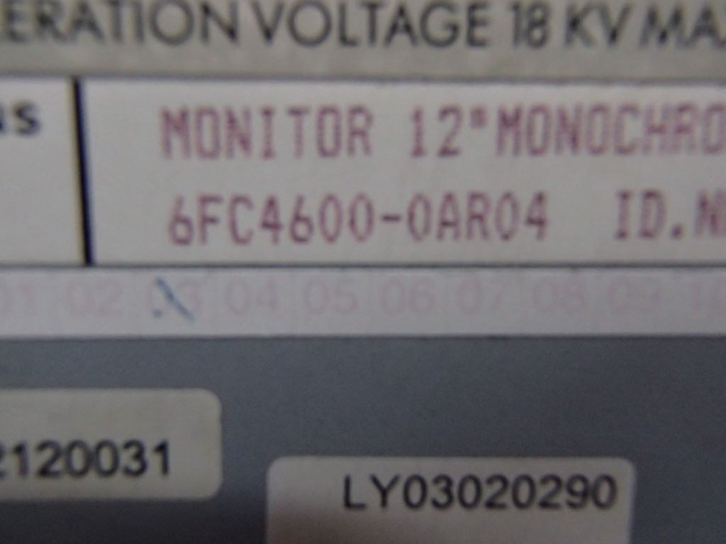 SIEMENS 6FC4600-0AR04