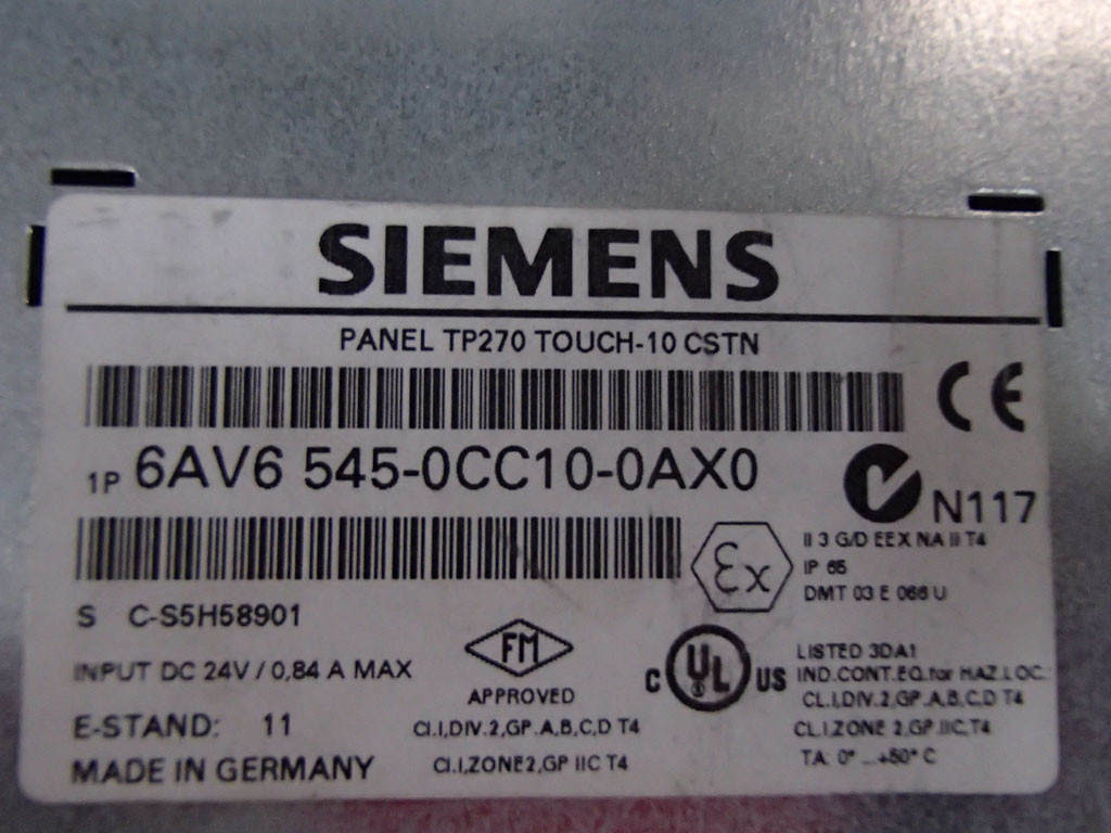 SIEMENS 6AV6545-0CC10-0AX0