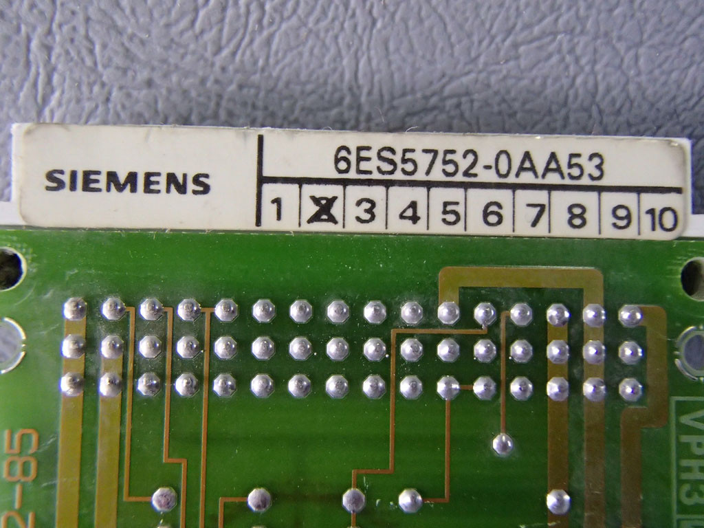 SIEMENS 6ES5752-0AA53