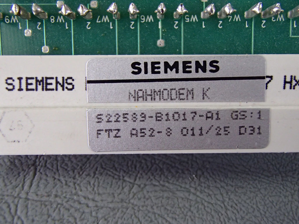 SIEMENS S22589-B1017-A1