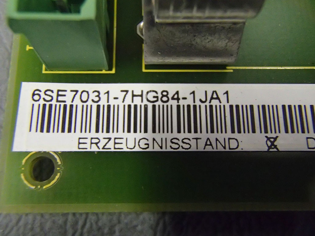 SIEMENS 6SE7031-7HG84-1JA1