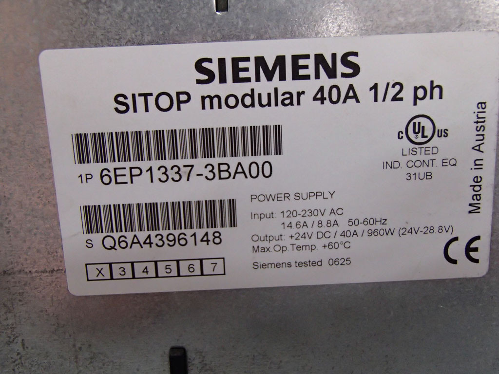SIEMENS 6EP1337-3BA00