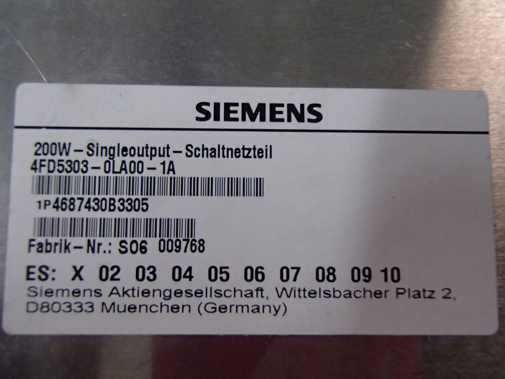 SIEMENS 4FD5303-0LA00-1A