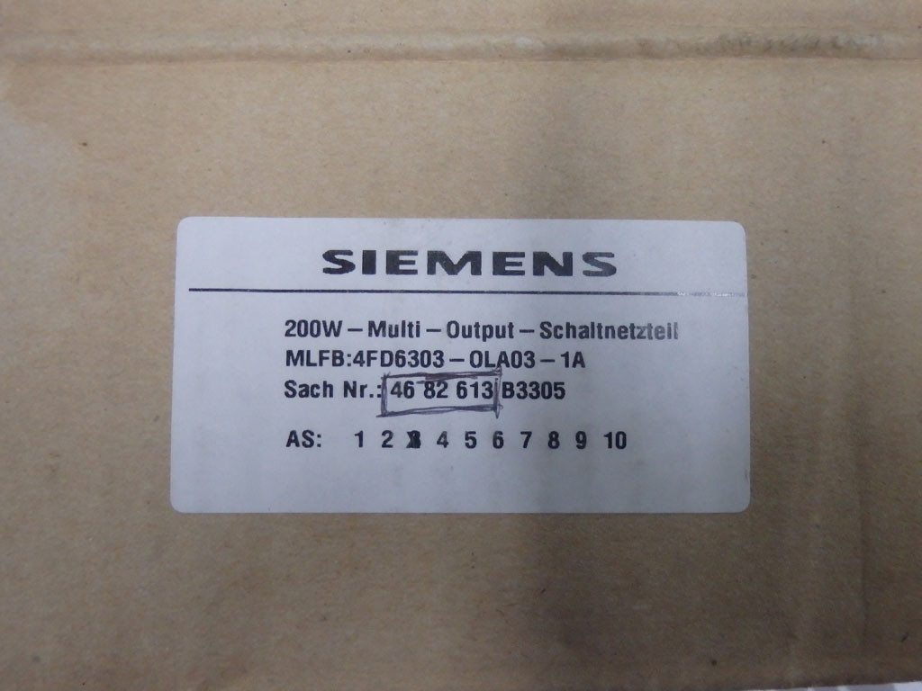 SIEMENS 4FD6303-0LA03-1A