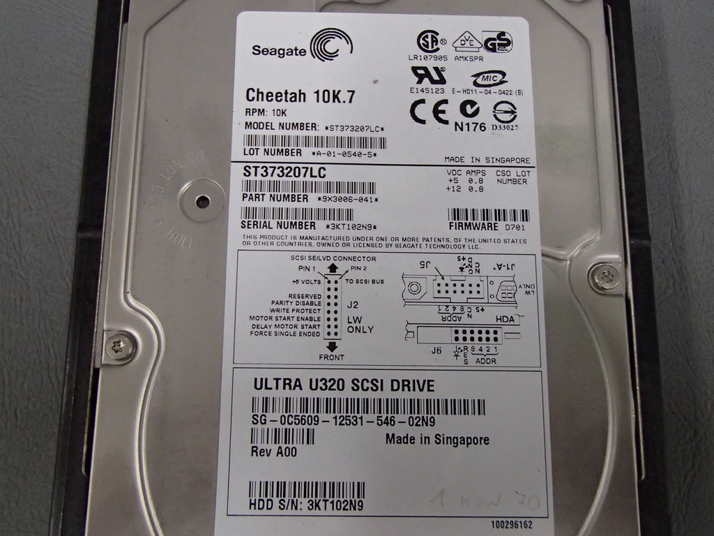 SEAGATE ST373207LC