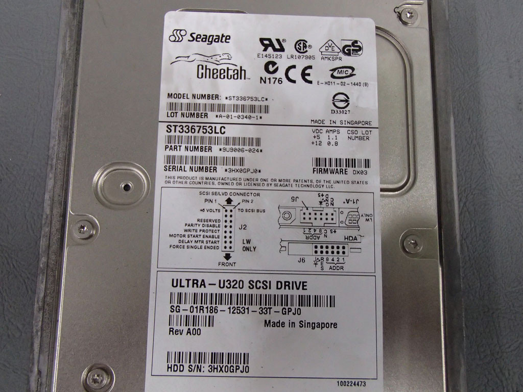 SEAGATE CHEETAH ST336753LC