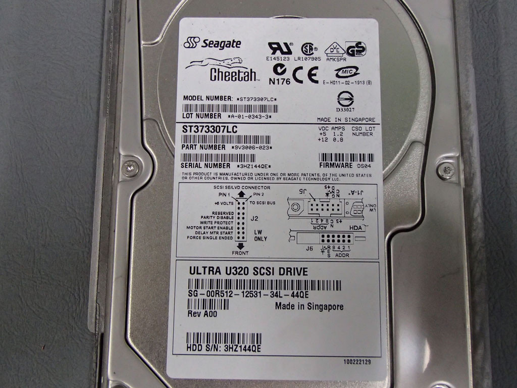 SEAGATE CHEETAH ST373307LC