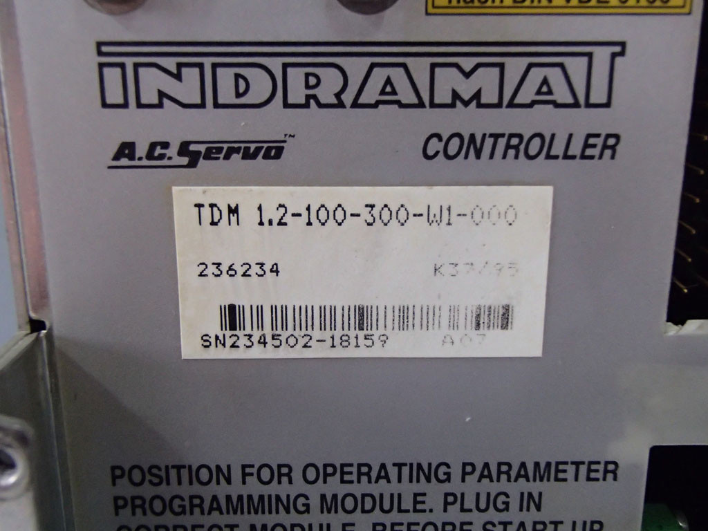 INDRAMAT TDM1.2-100-300-W1-000