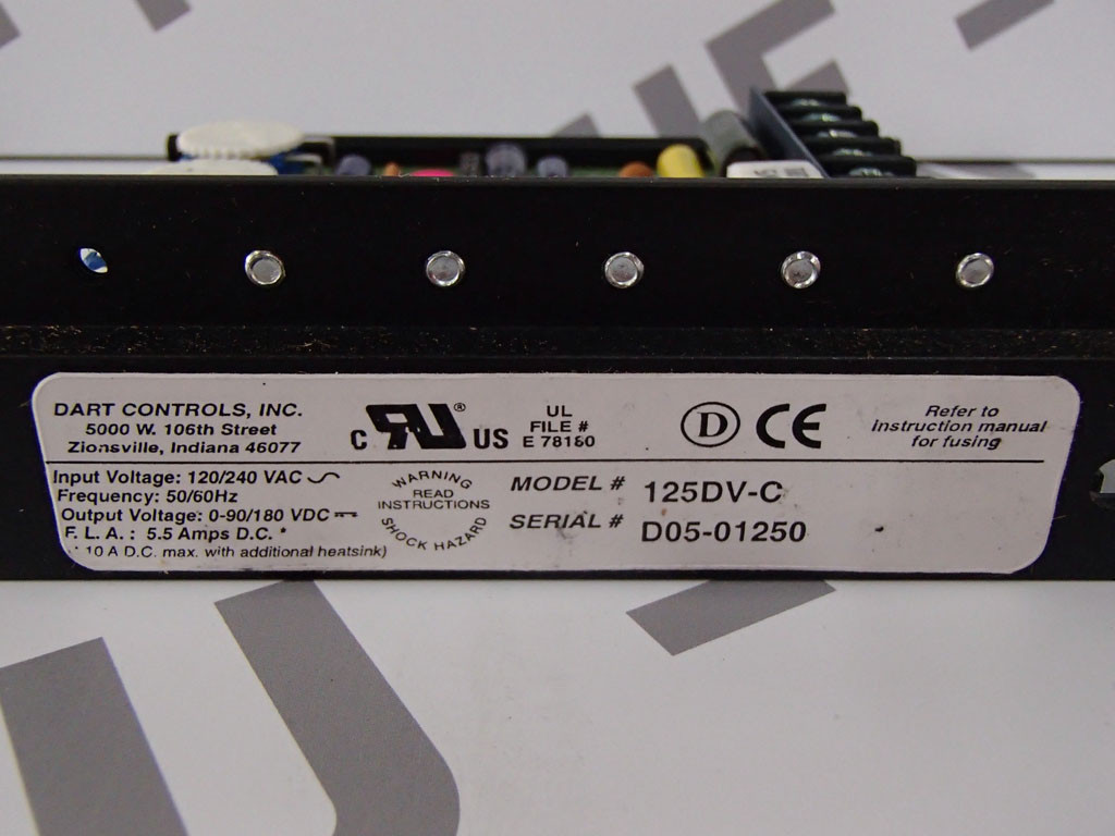 DART CONTROLS 125DV-C