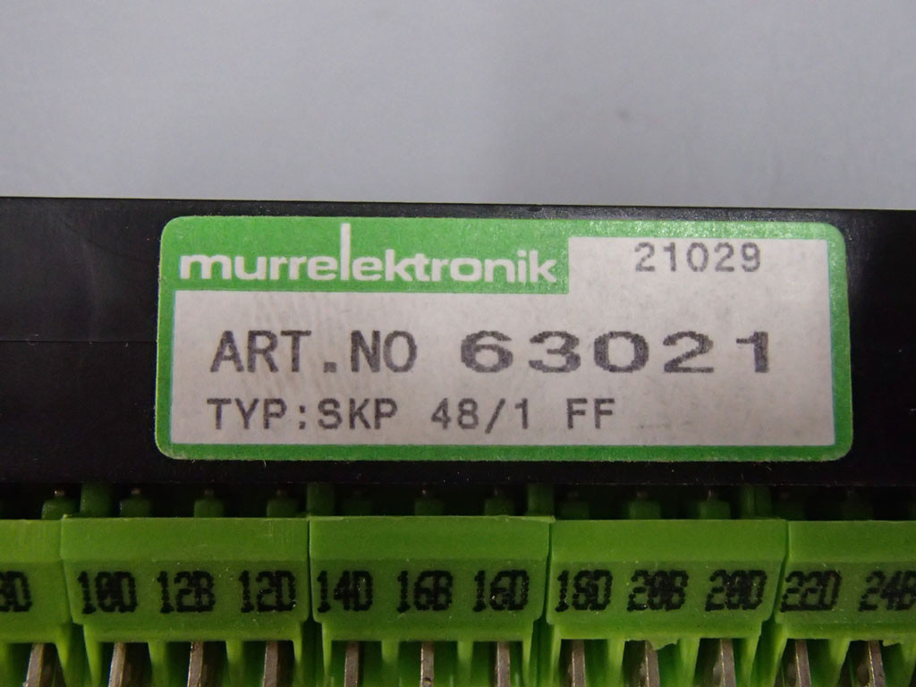 MURR ELEKTRONIK 63021