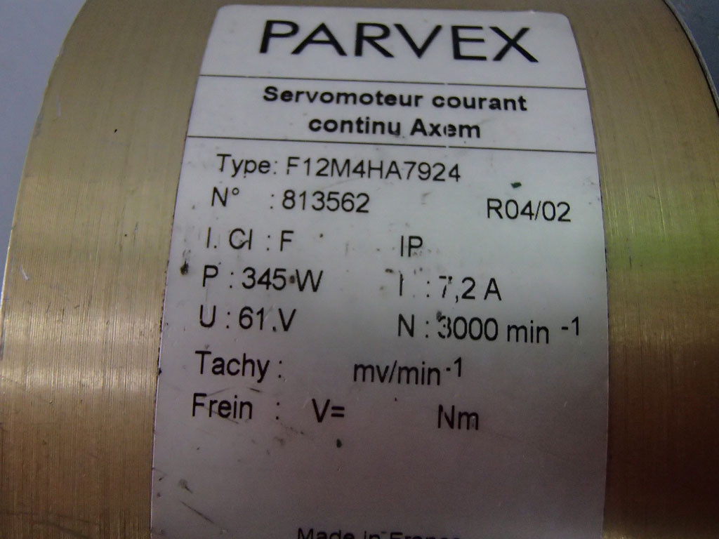 PARVEX F12M4HA7924