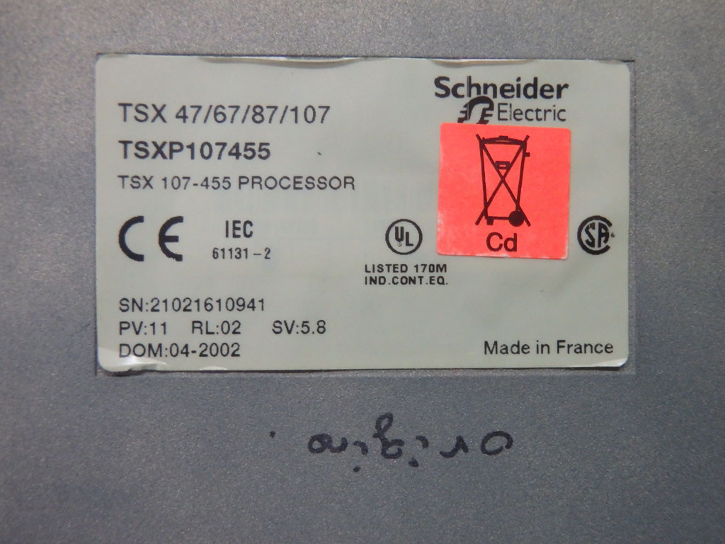 TÉLÉMÉCANIQUE  TSXP107455