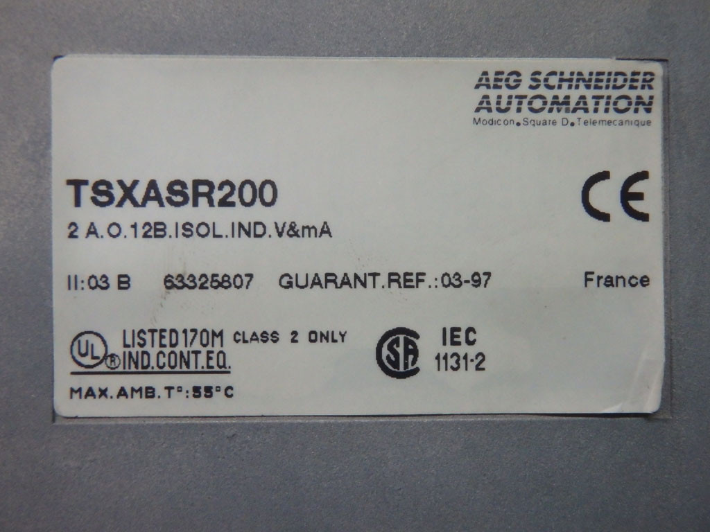 TÉLÉMÉCANIQUE  TSXASR200