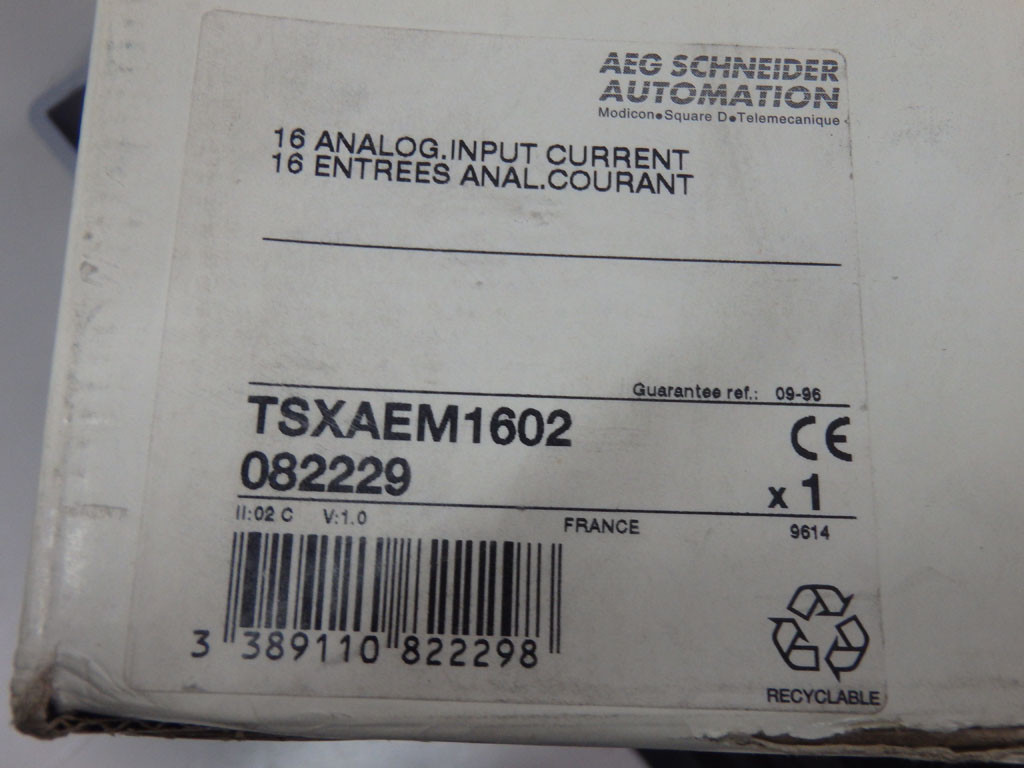 TÉLÉMÉCANIQUE  TSXAEM1602