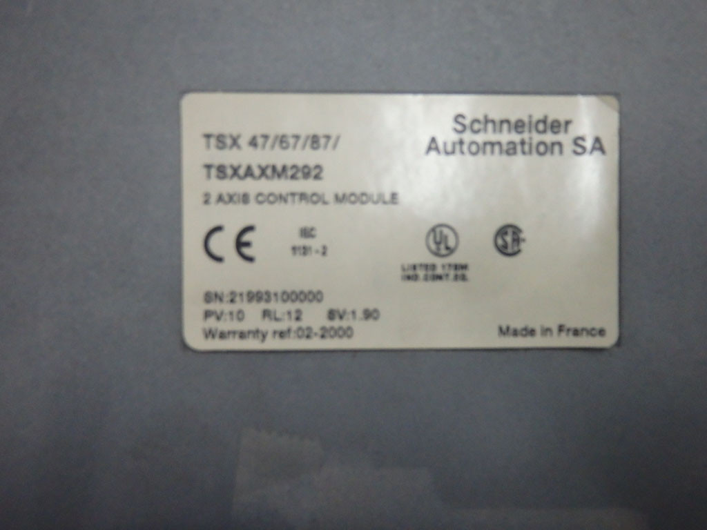 TÉLÉMÉCANIQUE  TSXAXM292