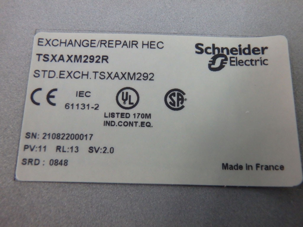 TÉLÉMÉCANIQUE  TSXAXM292