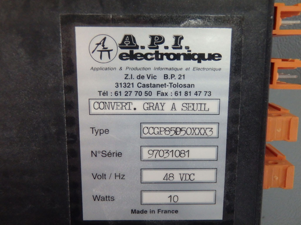API ELECTRONIQUE CCGP85050XXX3