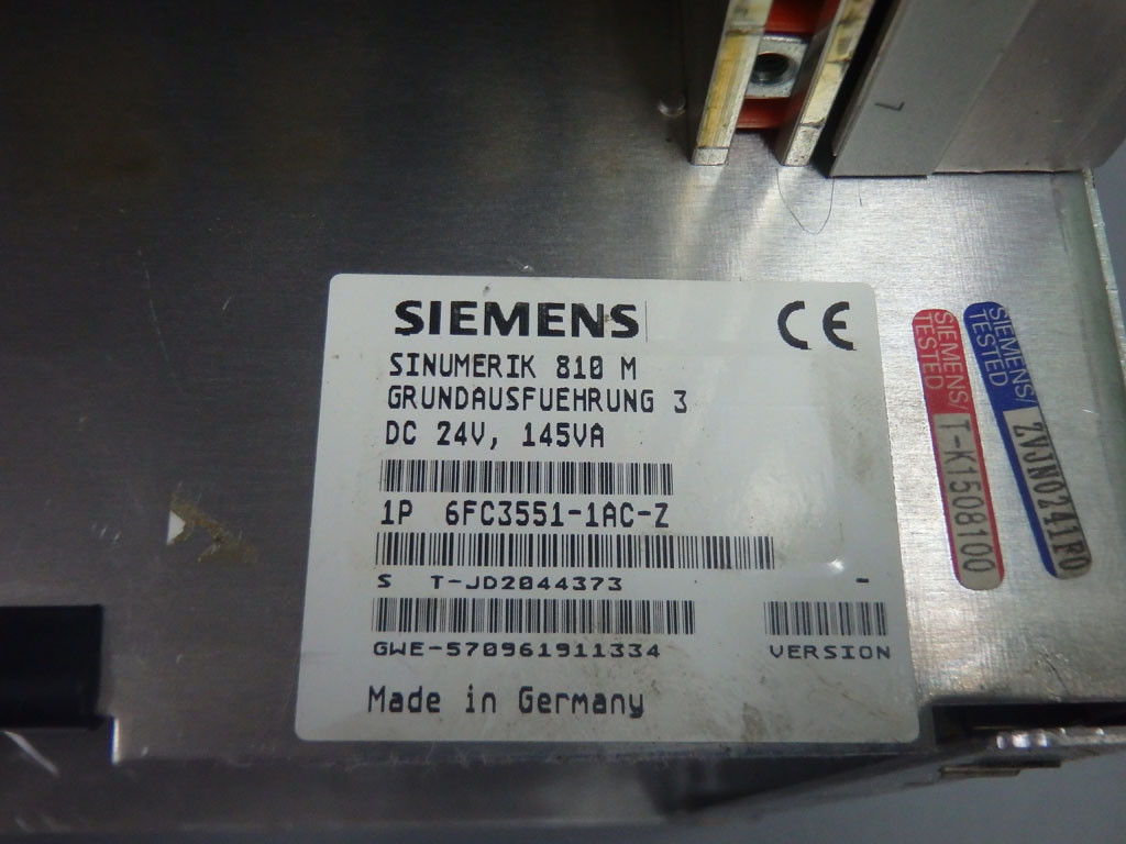SIEMENS 6FC3551-1AC-Z
