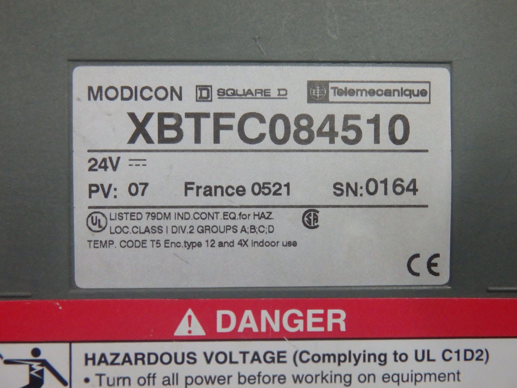 TÉLÉMÉCANIQUE  XBT-FC084510