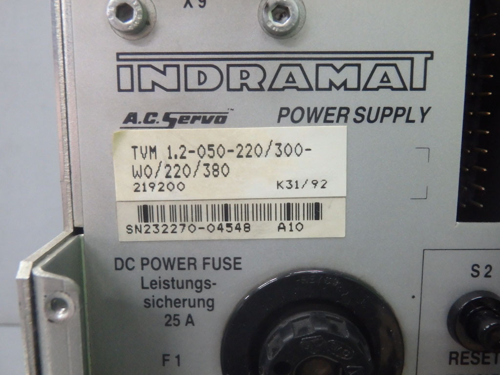 INDRAMAT TVM1.2-050-220/300-W0/220/380