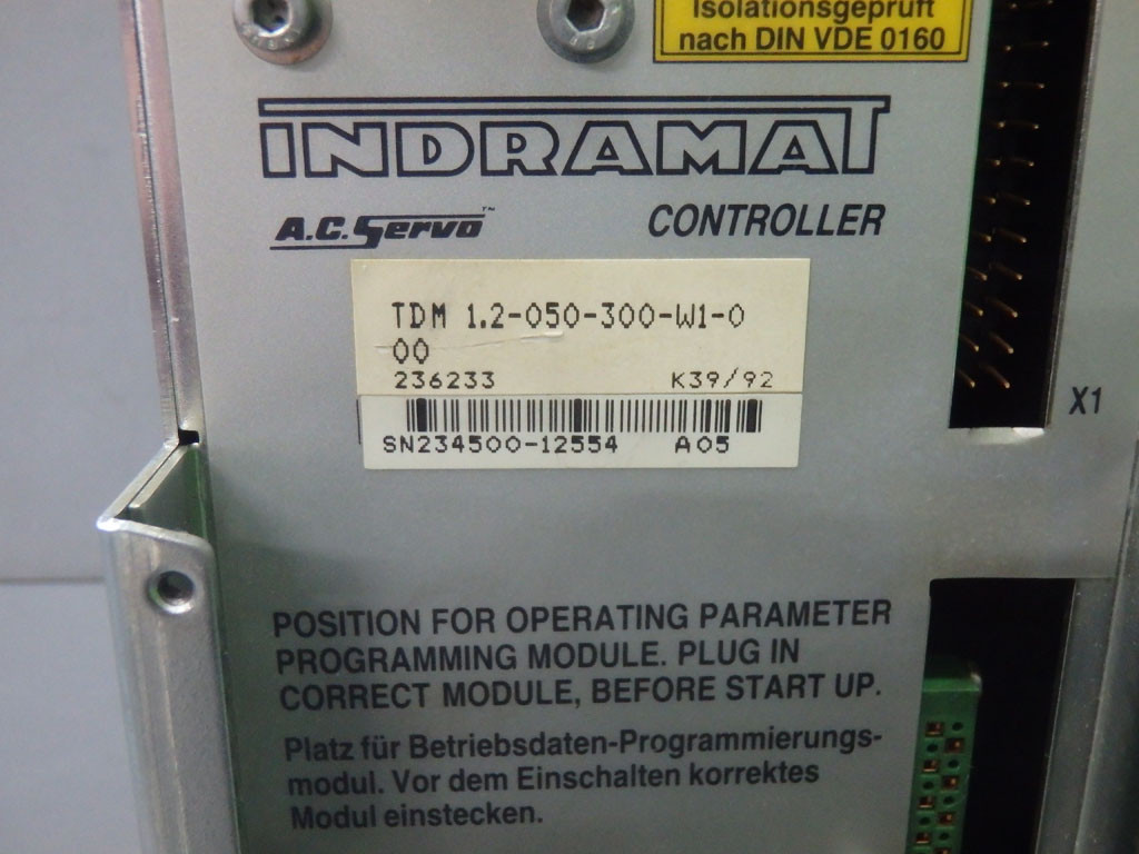 INDRAMAT TDM1.2-050-300-W1-000