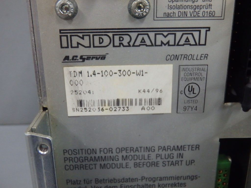 INDRAMAT TDM1.4-100-300-W1-000