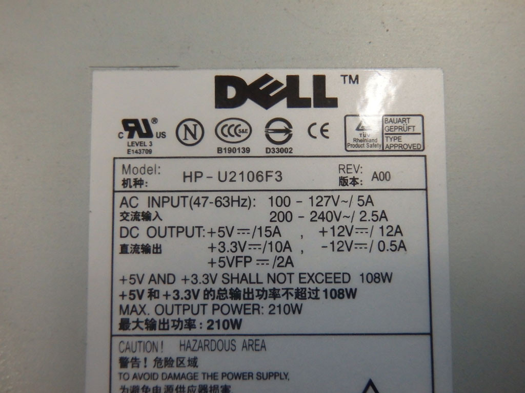 DELL HP-U2106F3