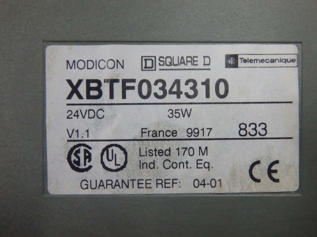 TÉLÉMÉCANIQUE  XBT-F034310