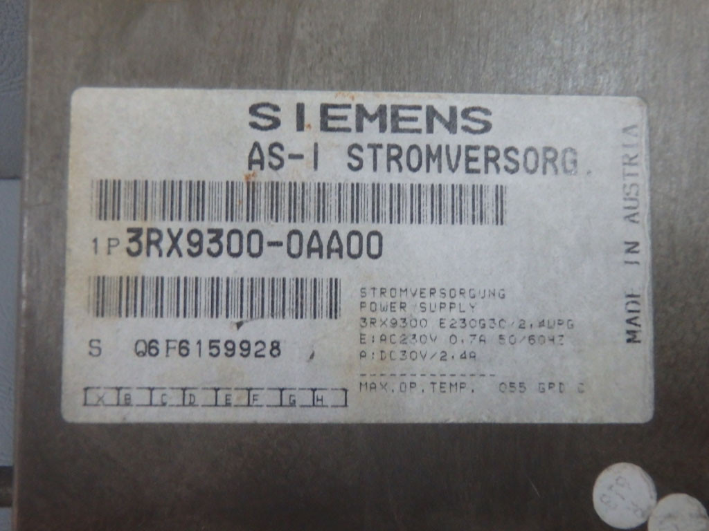 SIEMENS 3RX9300-0AA00