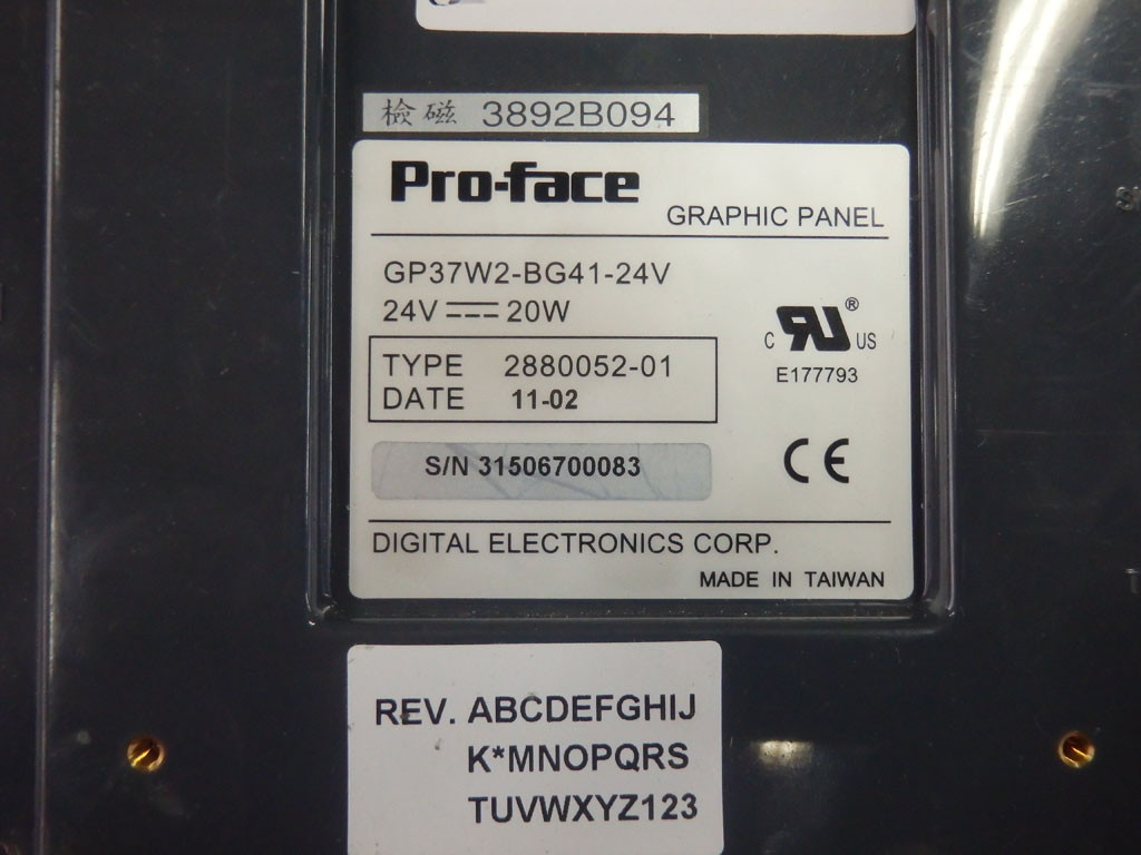 PROFACE GP37W2-BG41-24V