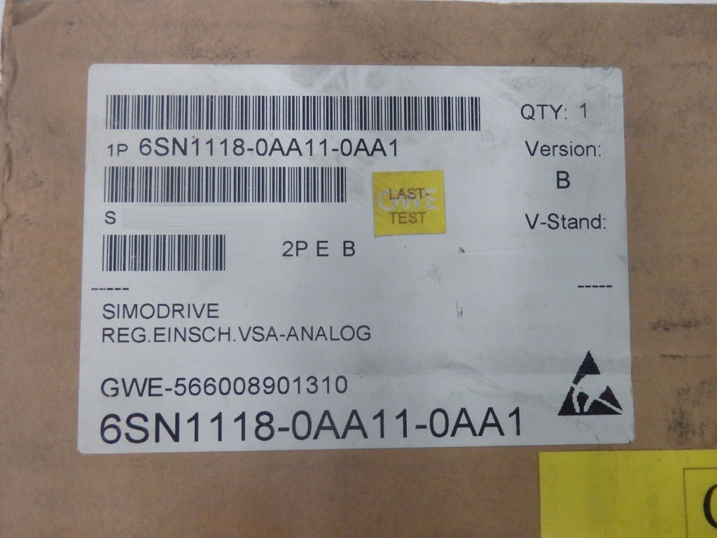 SIEMENS 6SN1118-0AA11-0AA1
