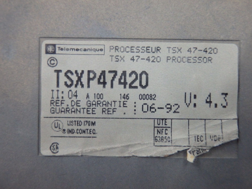 TÉLÉMÉCANIQUE  TSXP47420