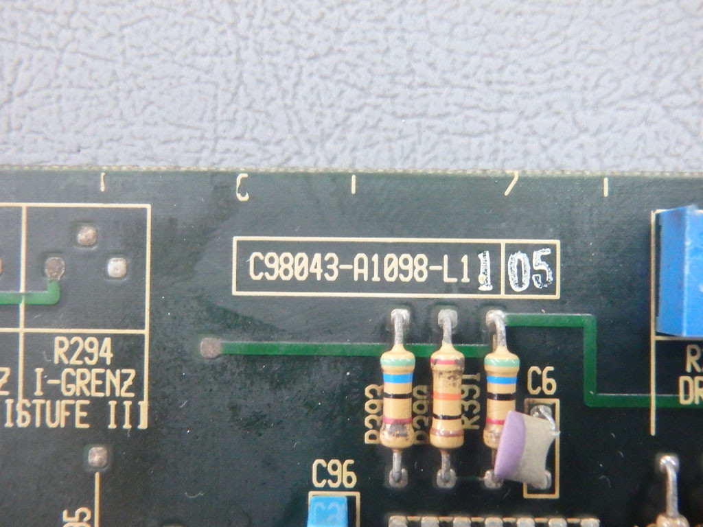 SIEMENS C98043-A1098-L1-27