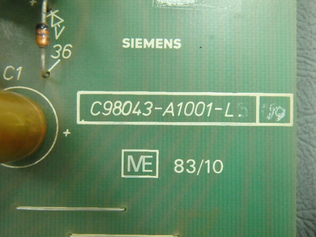 SIEMENS C98043-A1001-L