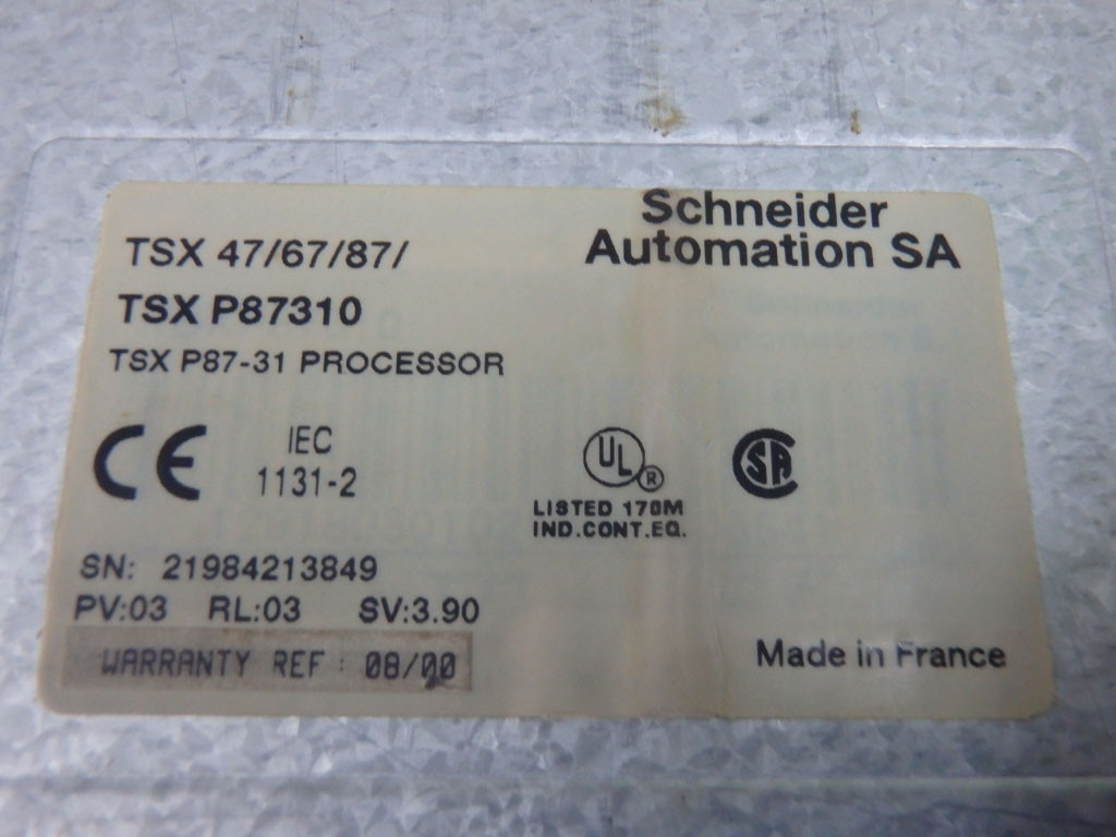 TÉLÉMÉCANIQUE  TSXP87310