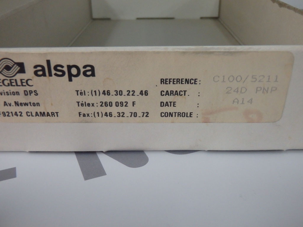 ALSPA C100-5211