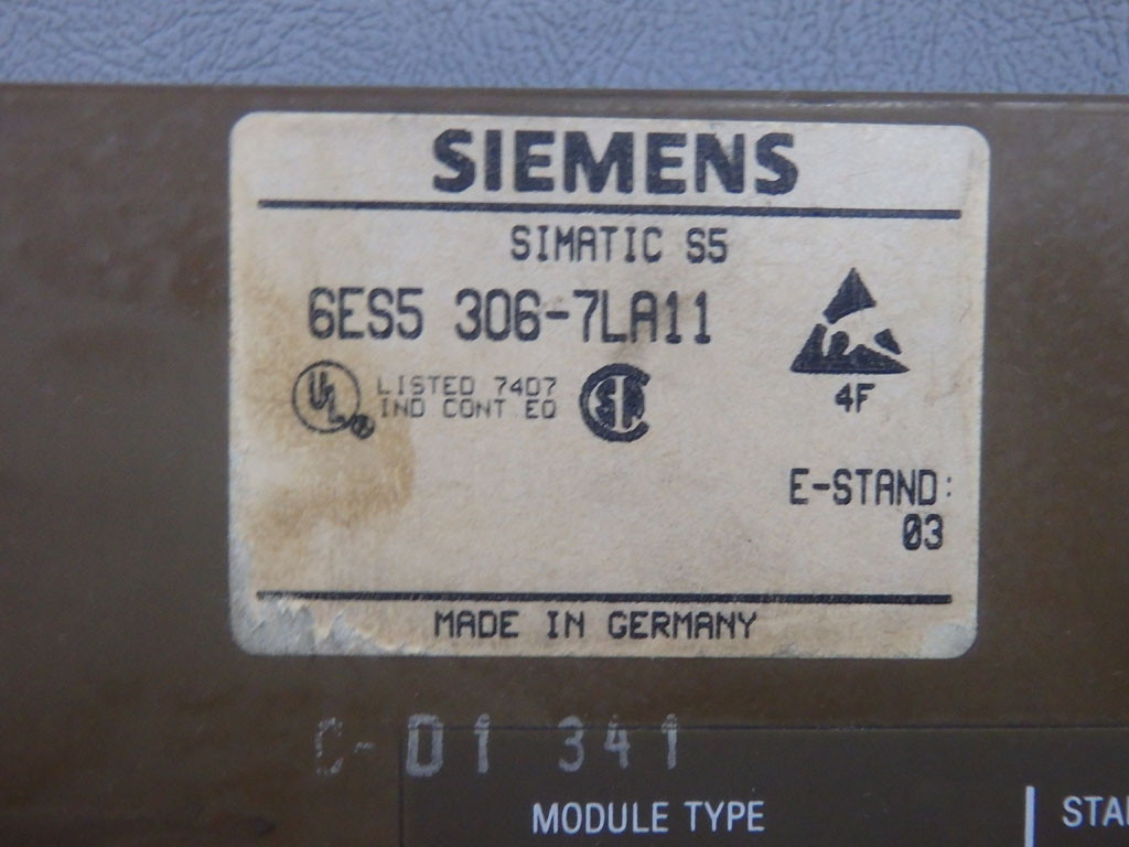 SIEMENS 6ES5306-7LA11