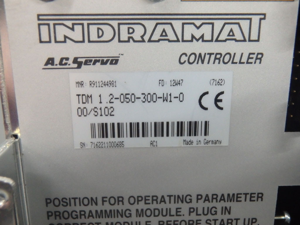 INDRAMAT TDM1.2-050-300-W1-000/S102