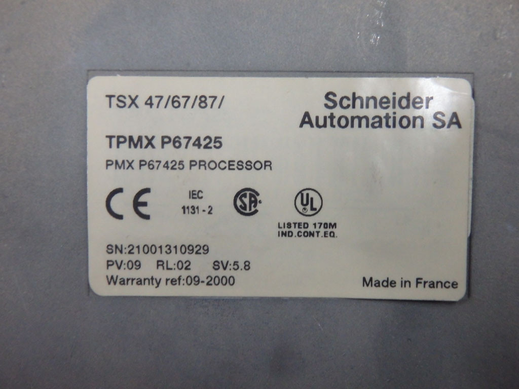 TÉLÉMÉCANIQUE  TPMXP67425